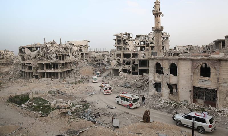 عربين خلال الحرب